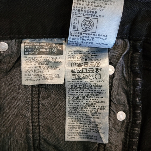 LEVI'S 501 Premium Slouch Shorts, like new size 26 - Picture 14 of 15